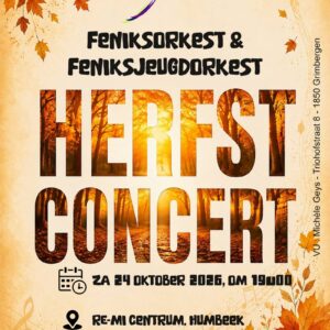 Herfstconcert 24 oktober 2026